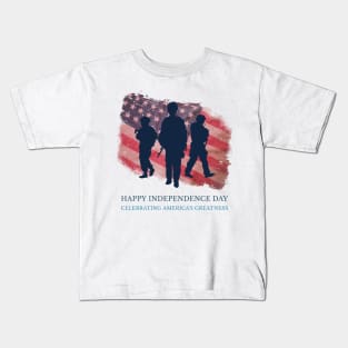 Happy Independence Day Kids T-Shirt